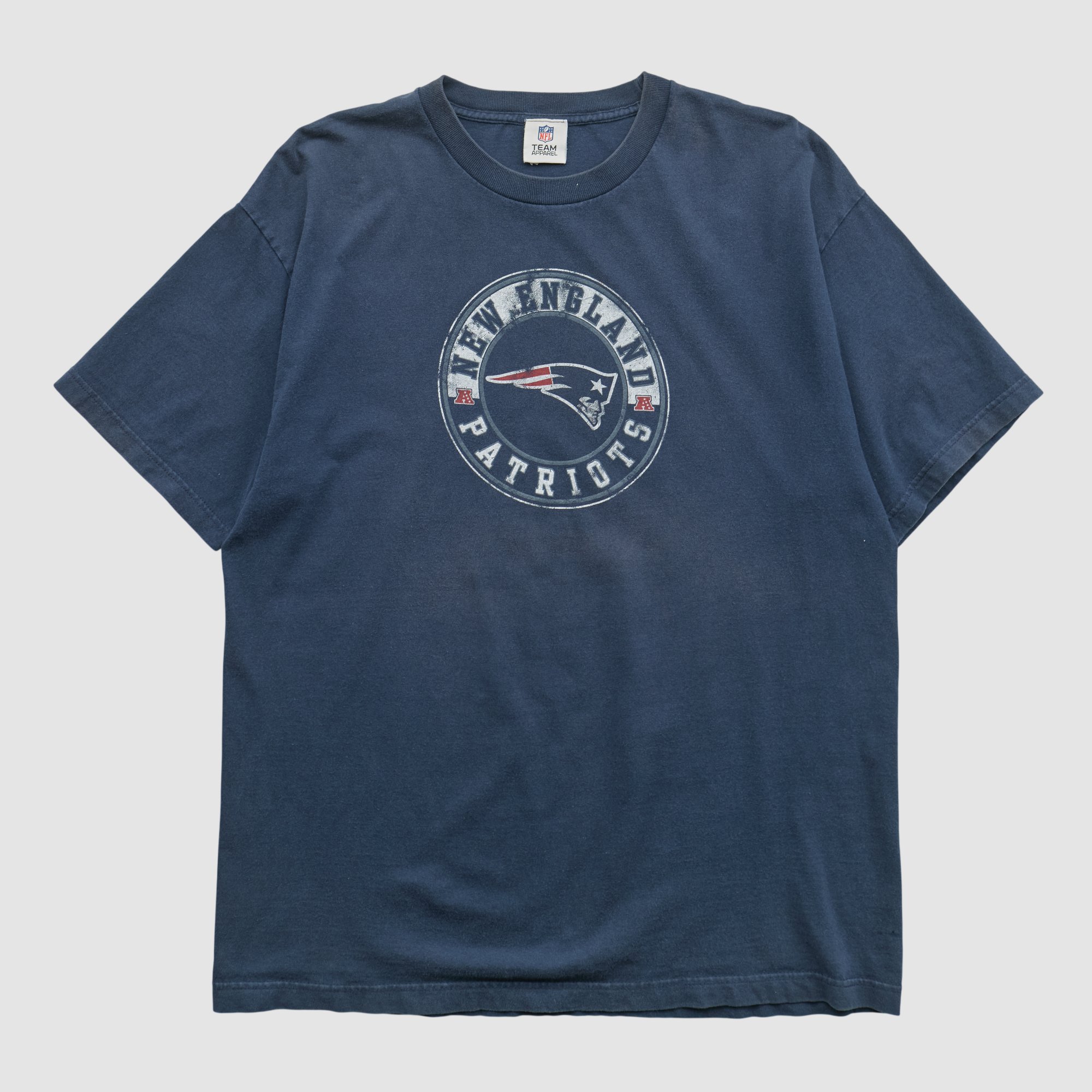 New England Patriots NFL 2010s T-shirt - Navy - L by Fanatics Real Vintage