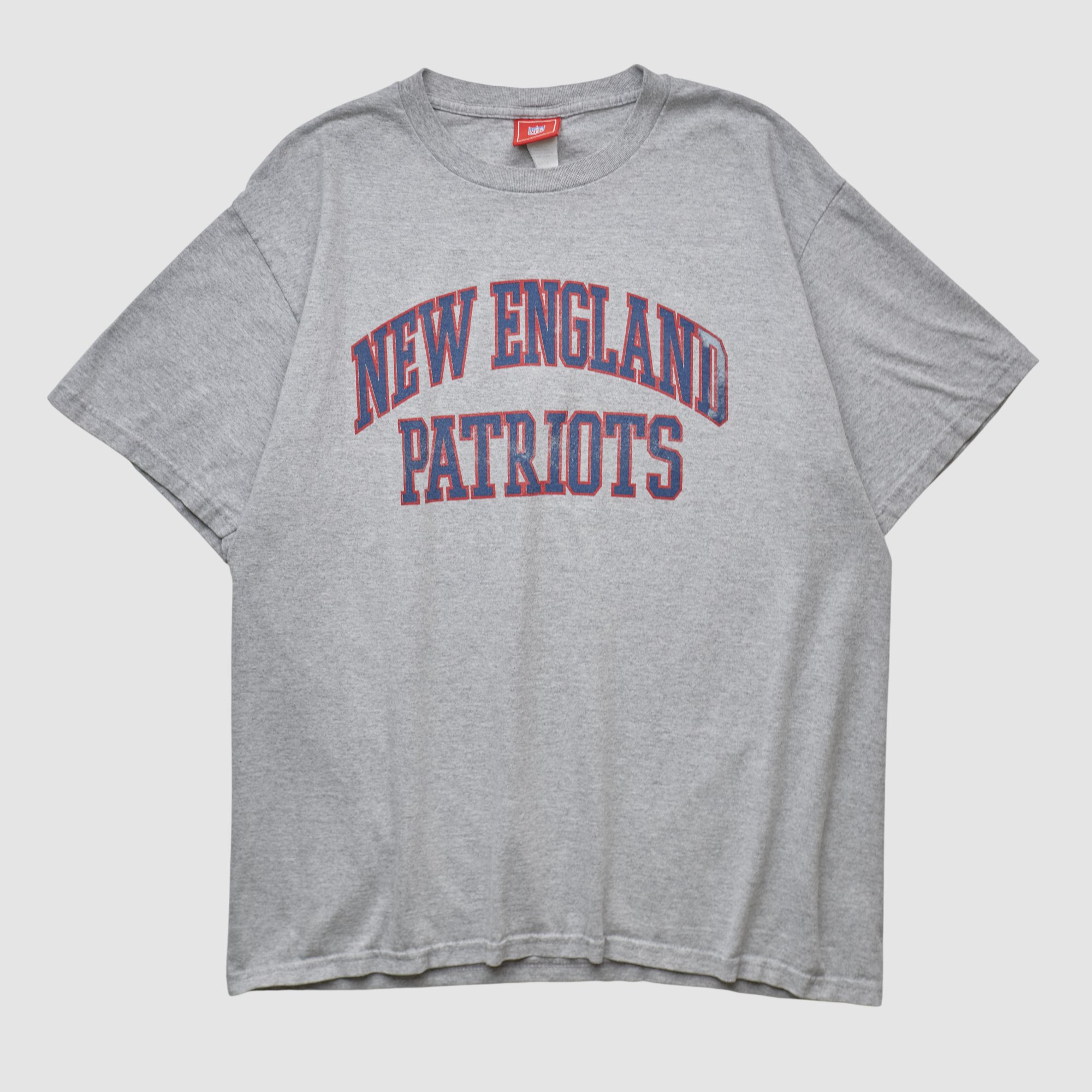 New England Patriots NFL 2000s T-shirt - Heather Gray - M by Fanatics Real Vintage