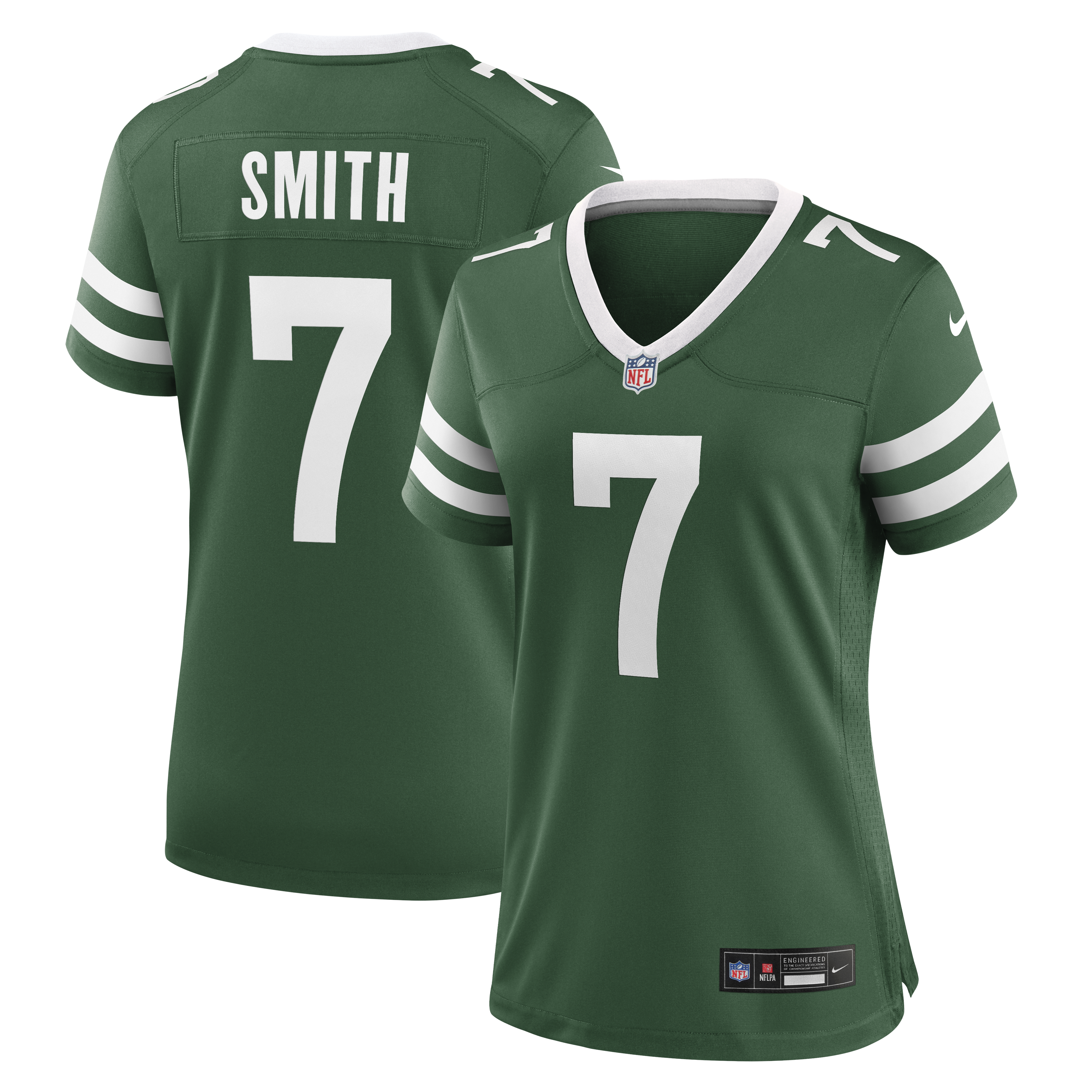 Women's Nike Geno Smith Legacy Green New York Jets Game Jersey