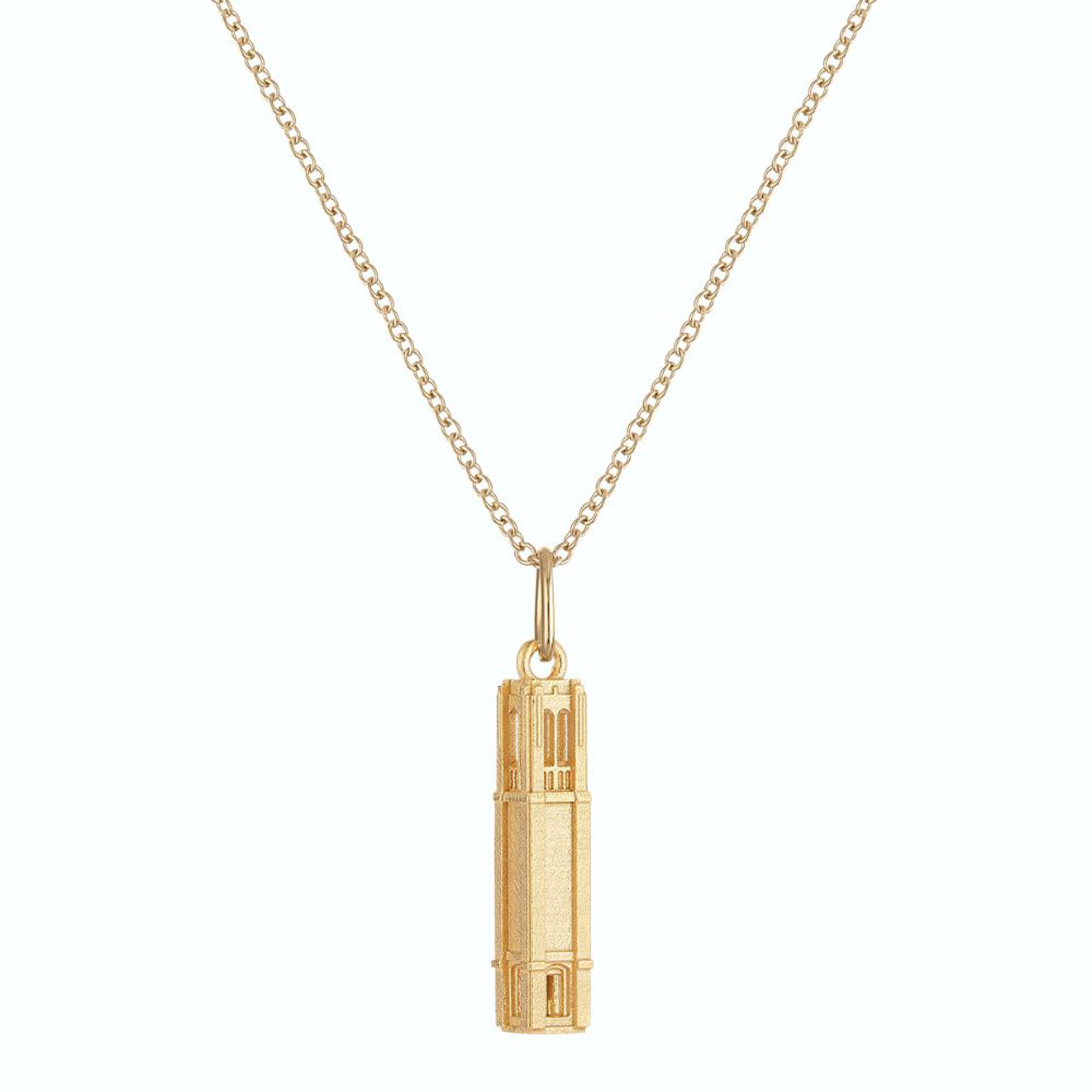 Women's Kyle Cavan  Gold Florida Gators Landmark Necklace