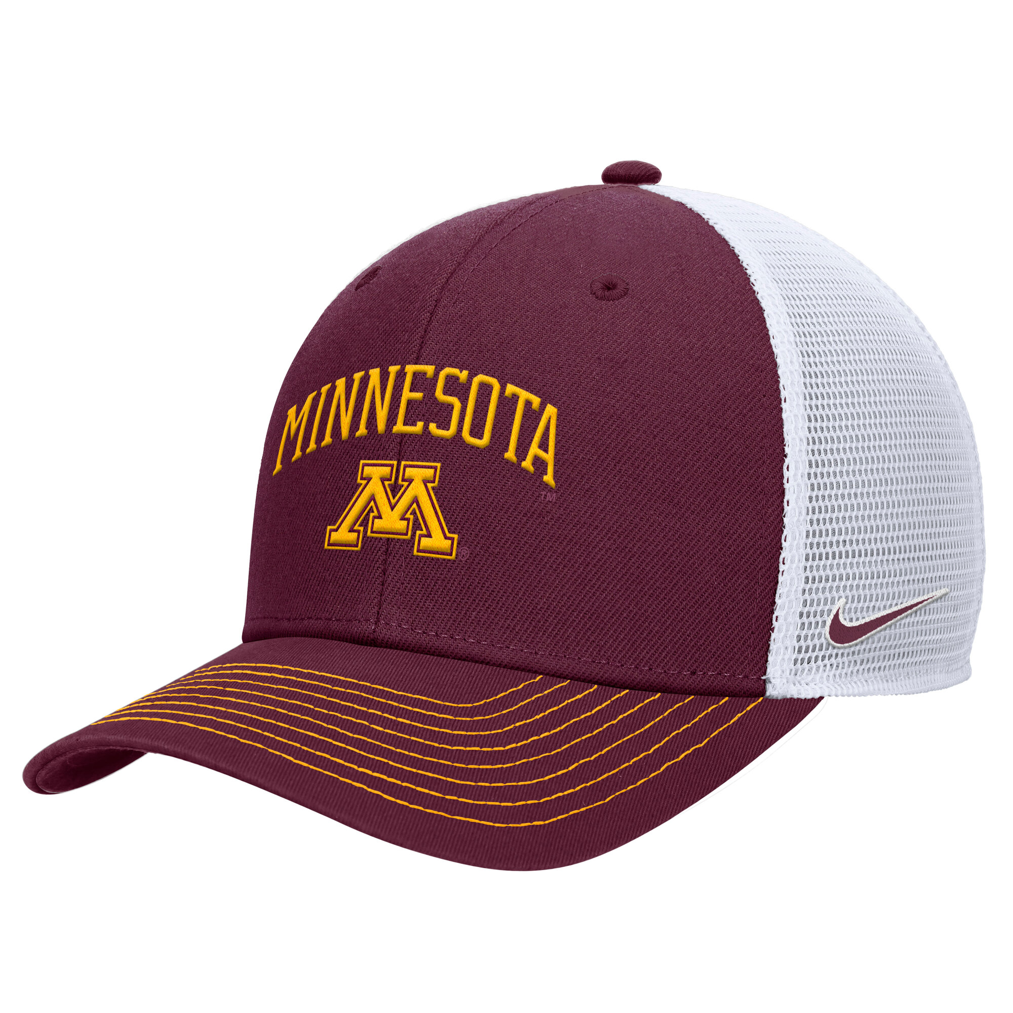 Men's Nike Maroon Minnesota Golden Gophers Rise Trucker Dri-FIT Adjustable Hat