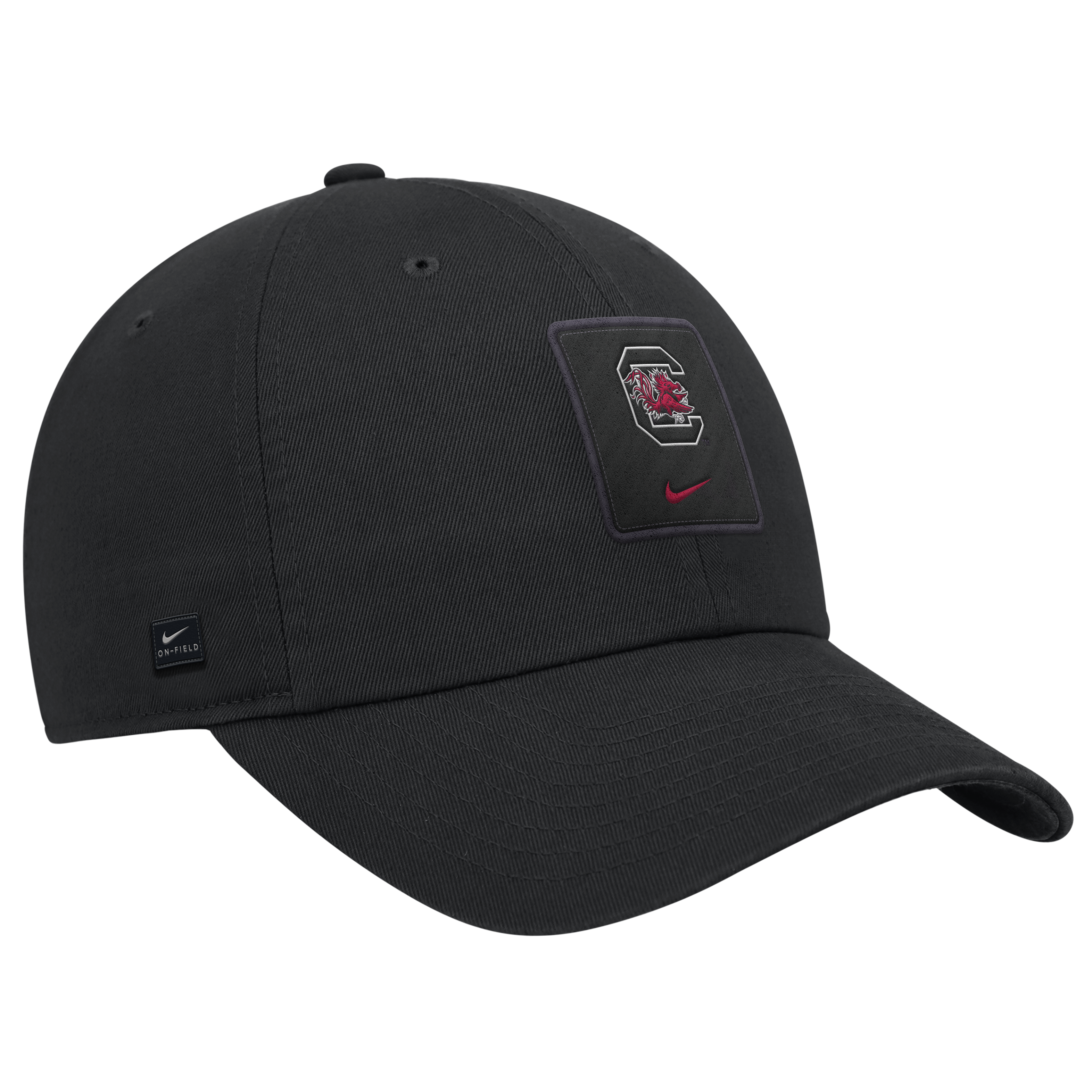 Men’s Nike Black South Carolina Gamecocks 2026 On-Field Club Adjustable Hat