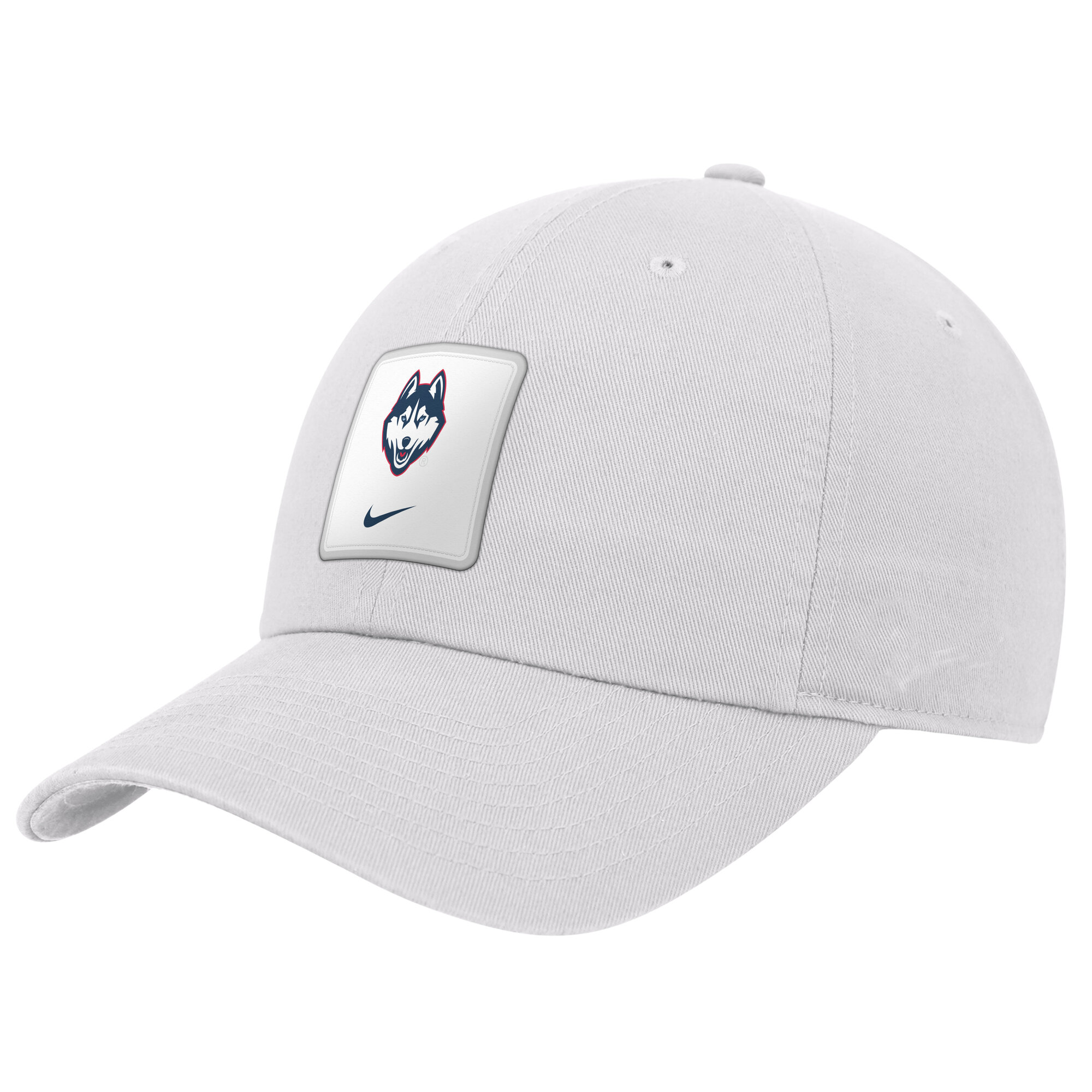 Men's Nike White UConn Huskies 2026 On-Field Club Adjustable Hat