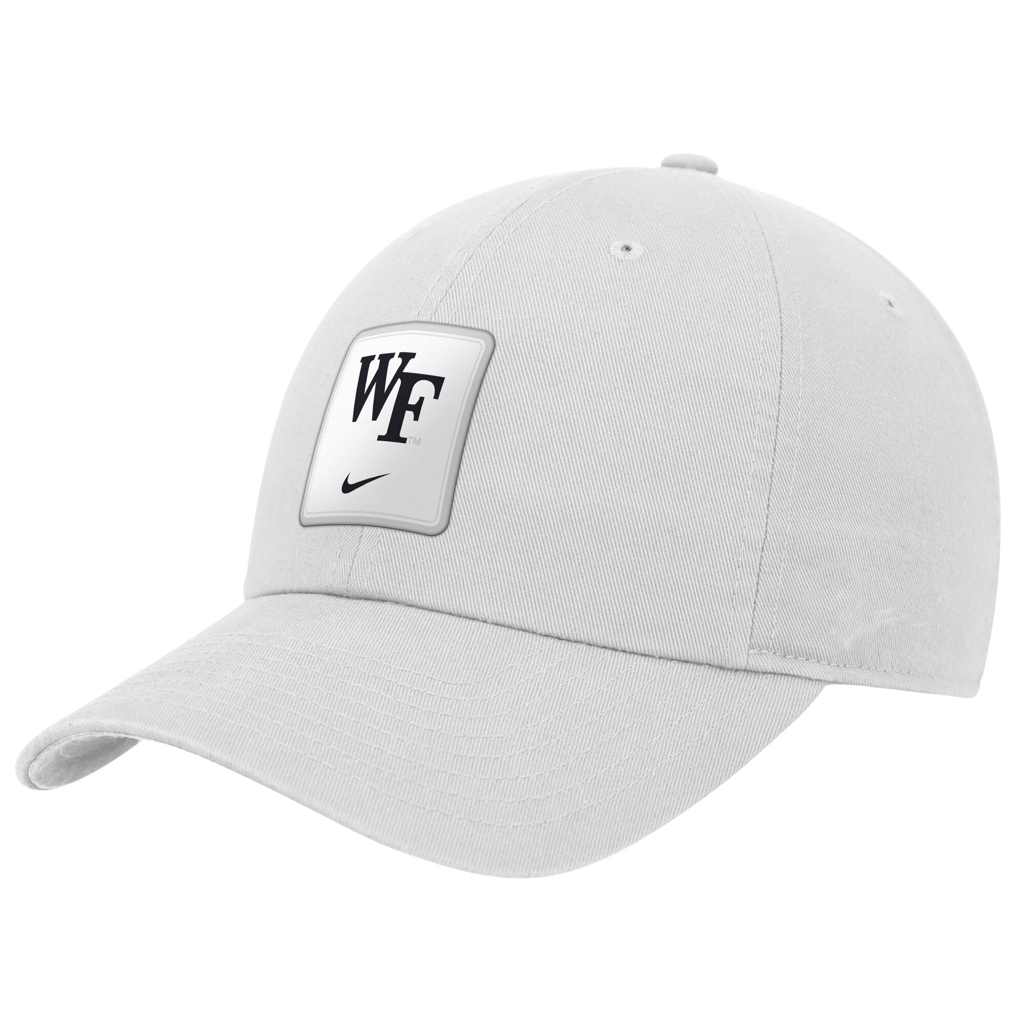 Men's Nike White Wake Forest Demon Deacons 2026 On-Field Club Adjustable Hat