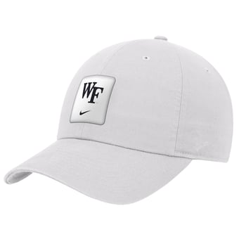 Men's Nike White Wake Forest Demon Deacons 2026 On-Field Club Adjustable Hat