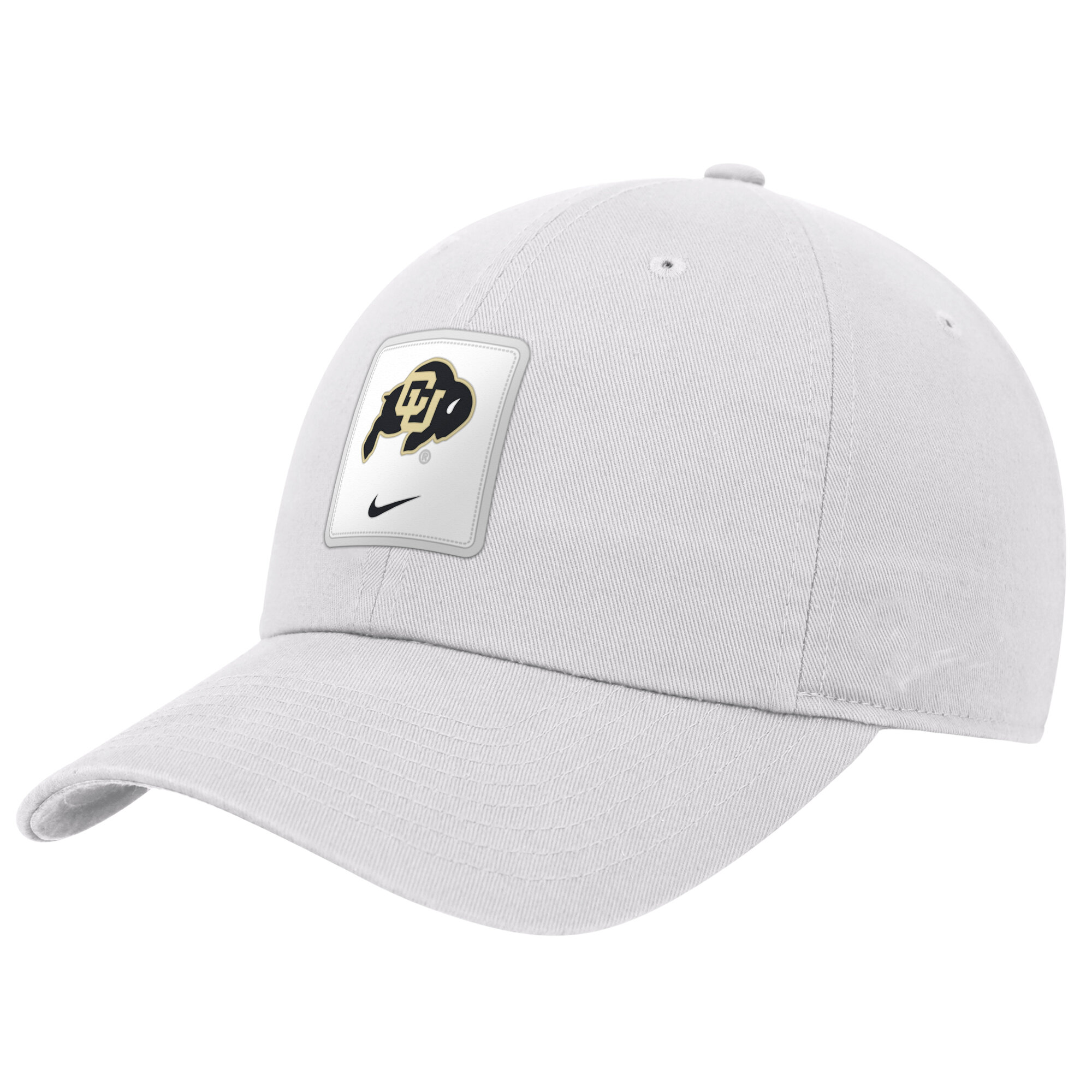 Men's Nike White Colorado Buffaloes 2026 On-Field Club Adjustable Hat