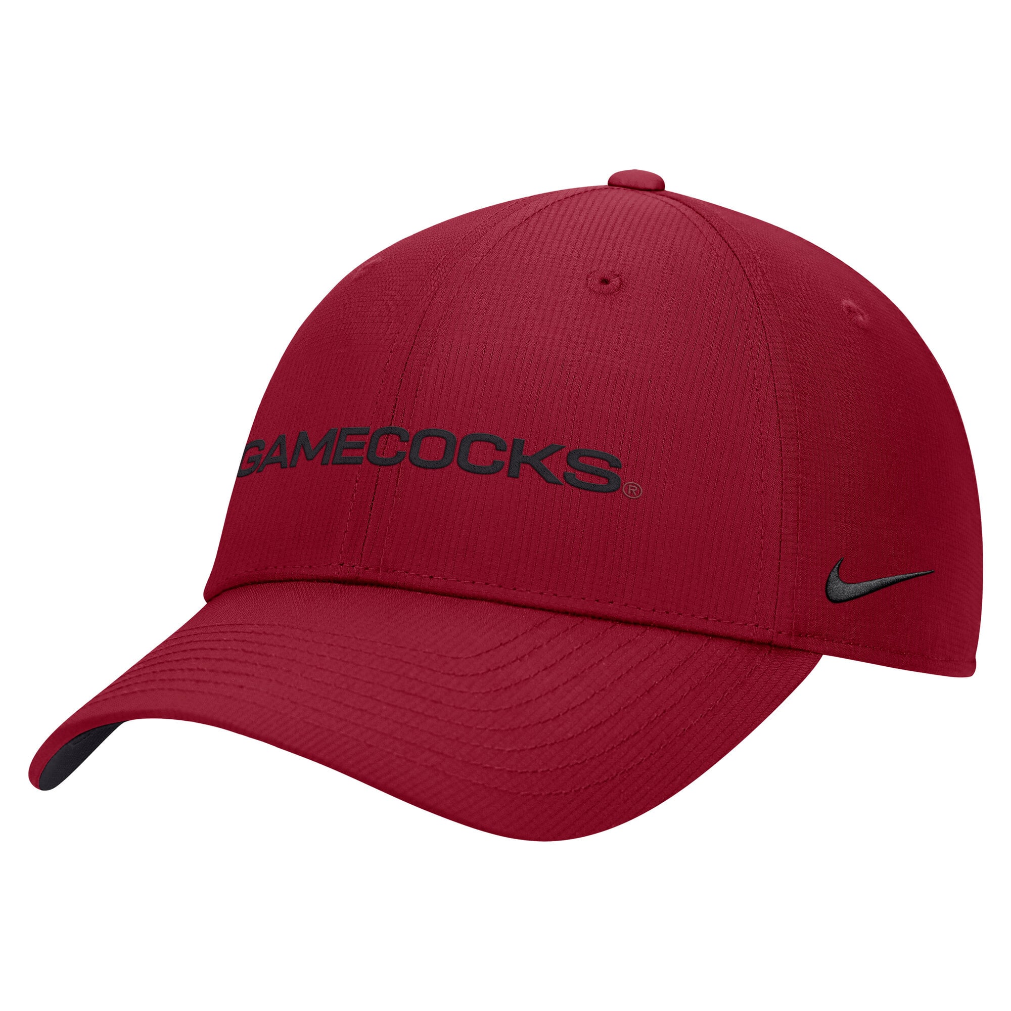 Men's Nike Garnet South Carolina Gamecocks 2026 On-Field AeroBill SwooshFlex Dri-FIT Hat