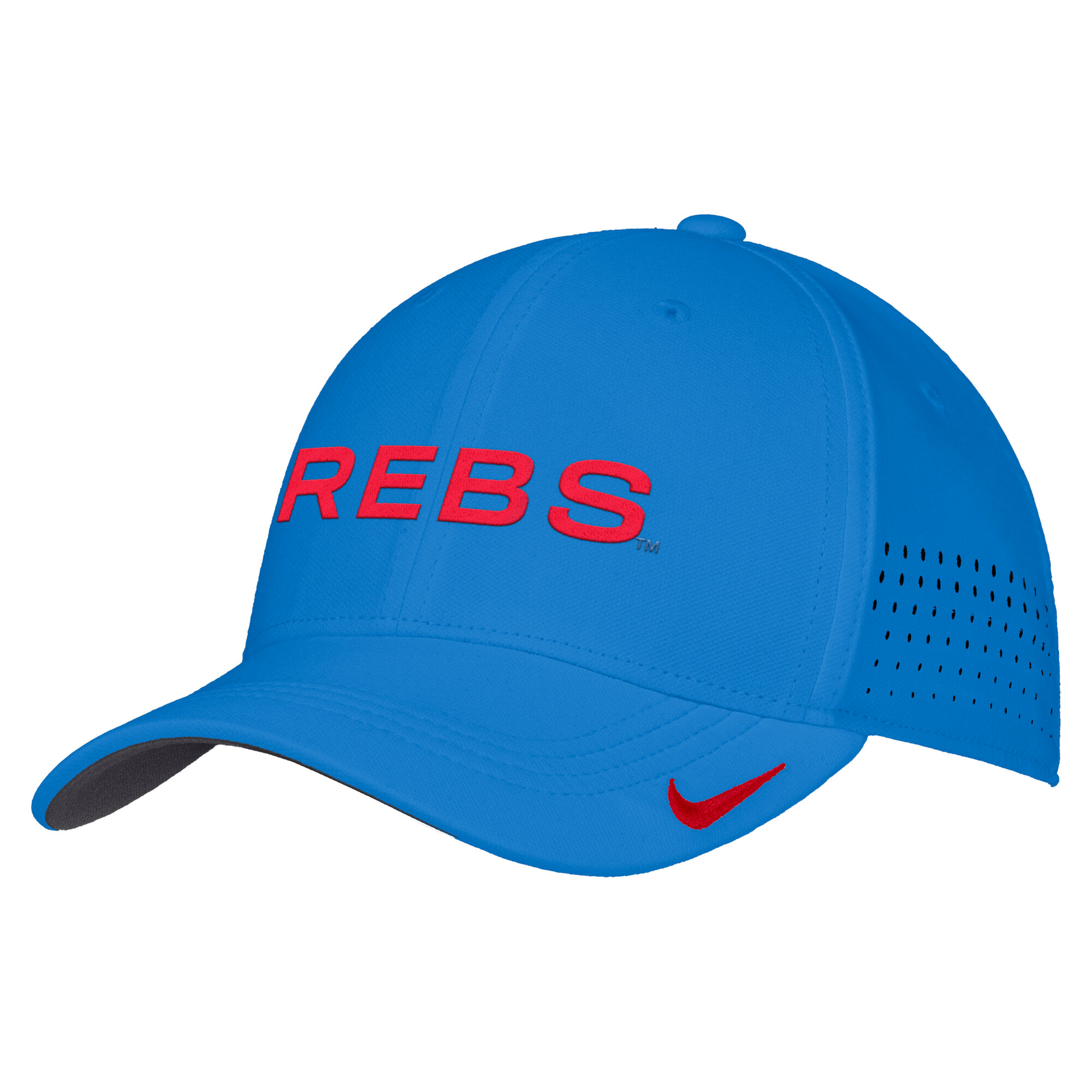 Men's Nike Ole Miss Rebels 2026 On-Field AeroBill SwooshFlex Dri-FIT Hat