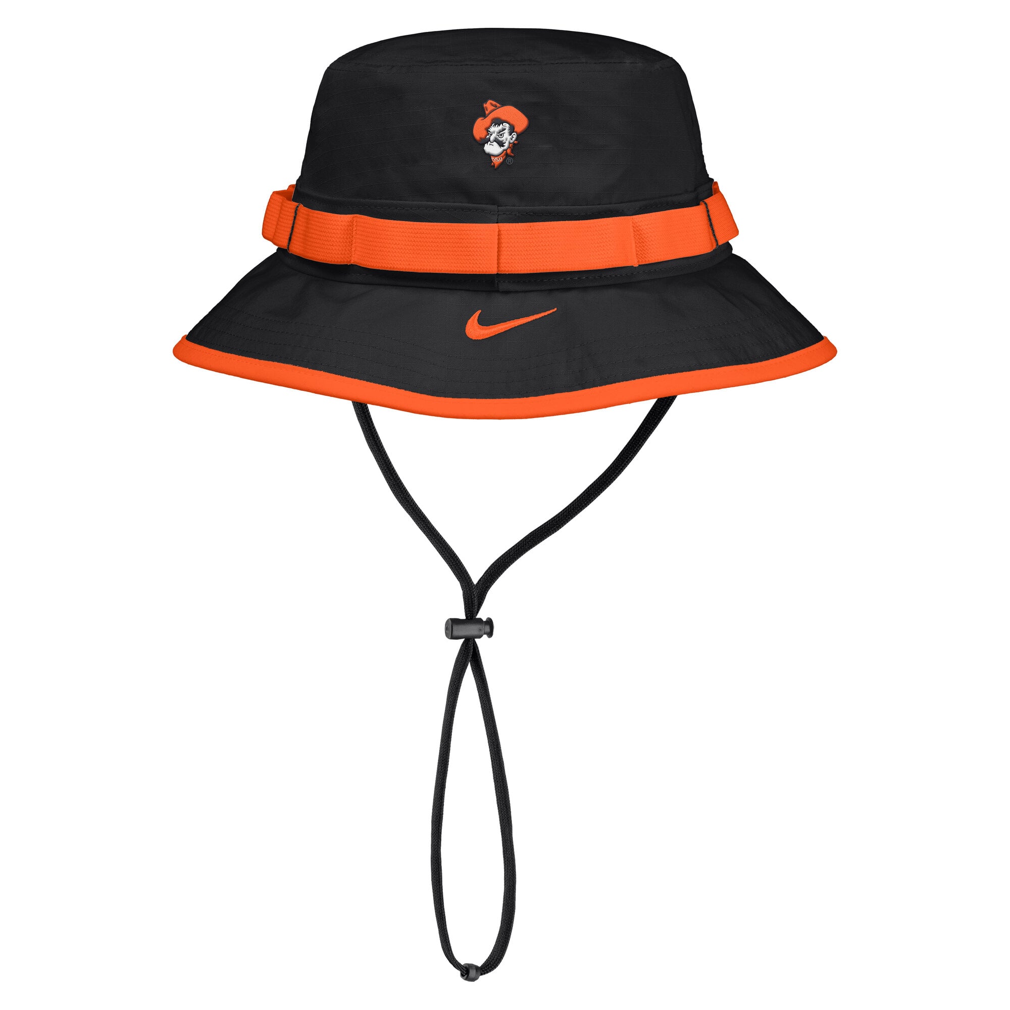 Men's Nike Black Oklahoma State Cowboys 2026 On-Field Apex Boonie Bucket Hat