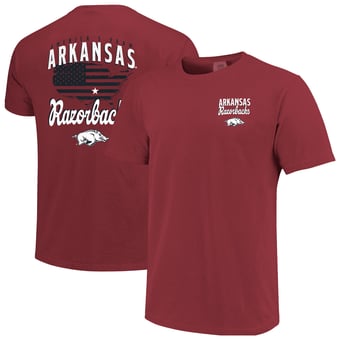 Men's  Cardinal Arkansas Razorbacks America's Team T-Shirt