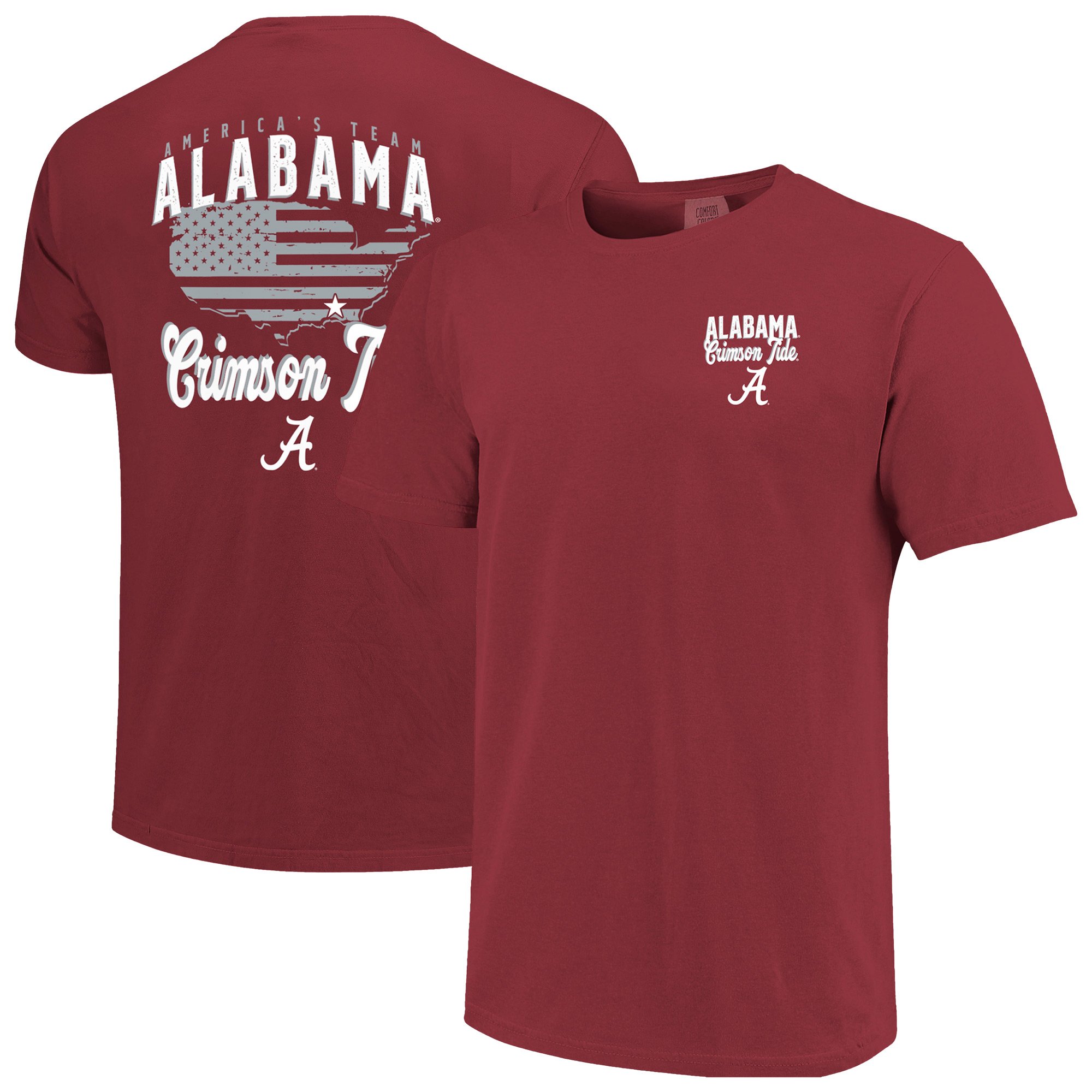 Men's Crimson Alabama Crimson Tide America's Team T-Shirt