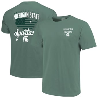 Men's  Green Michigan State Spartans America's Team T-Shirt