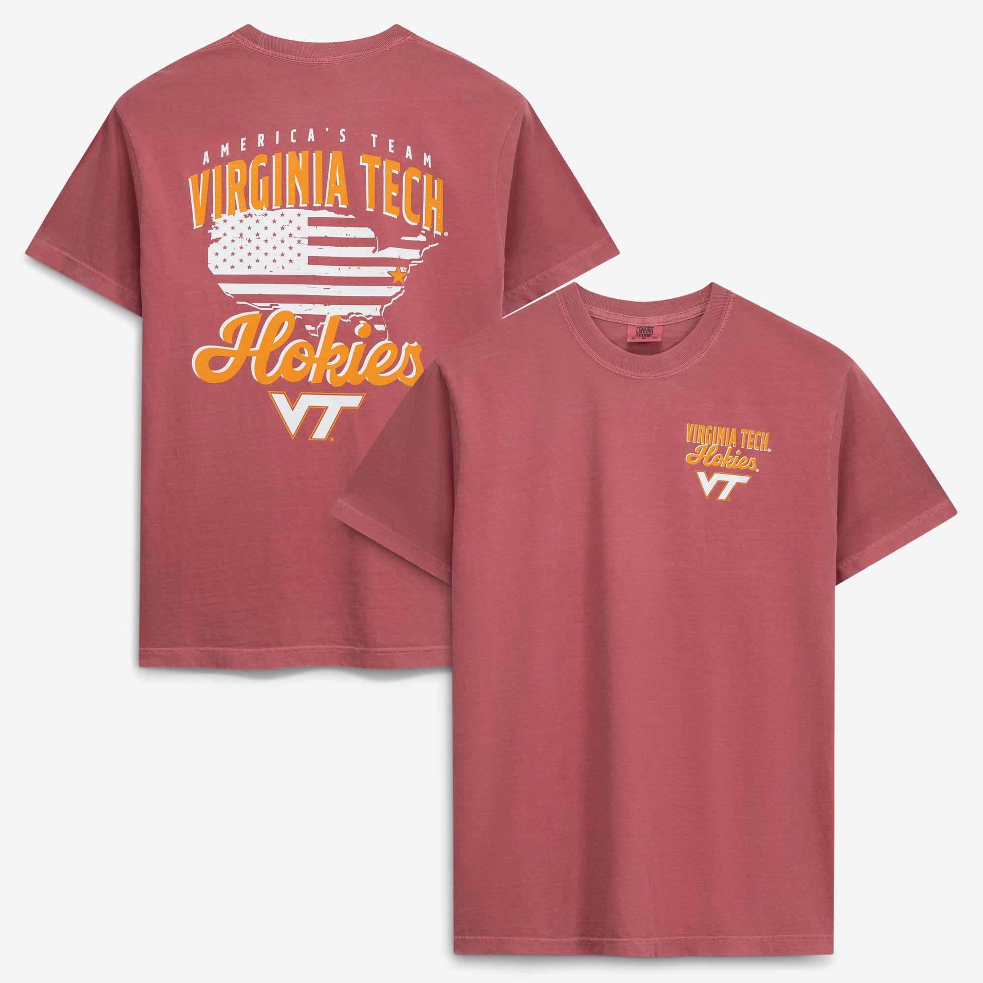 Men's  Maroon Virginia Tech Hokies America's Team T-Shirt