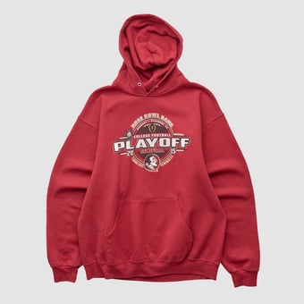 Rose Bowl Jerzees 2015 Hooded Pullover Sweatshirt - Red - S by Fanatics Real Vintage