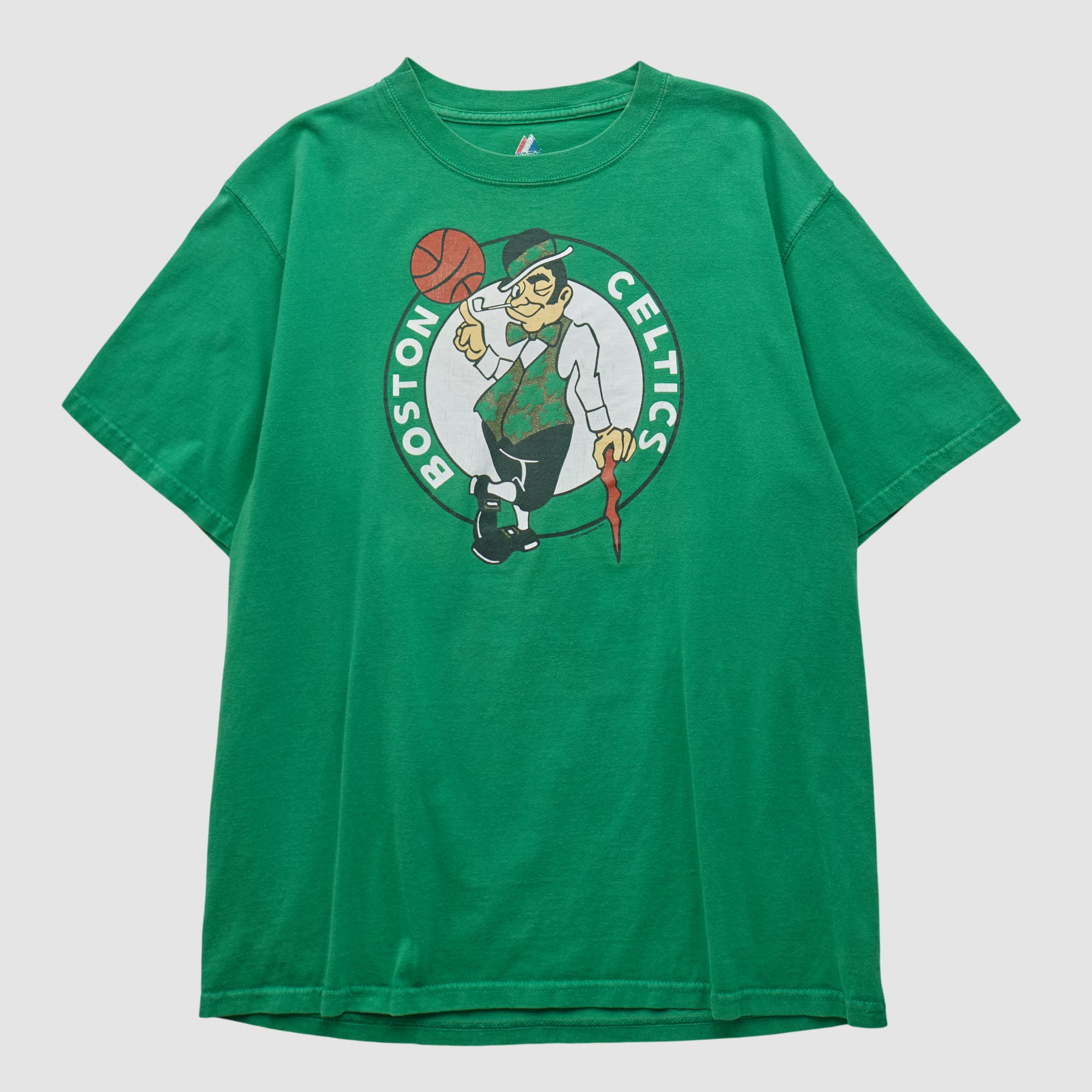 Boston Celtics Majestic 2000s T-shirt - Green - M by Fanatics Real Vintage