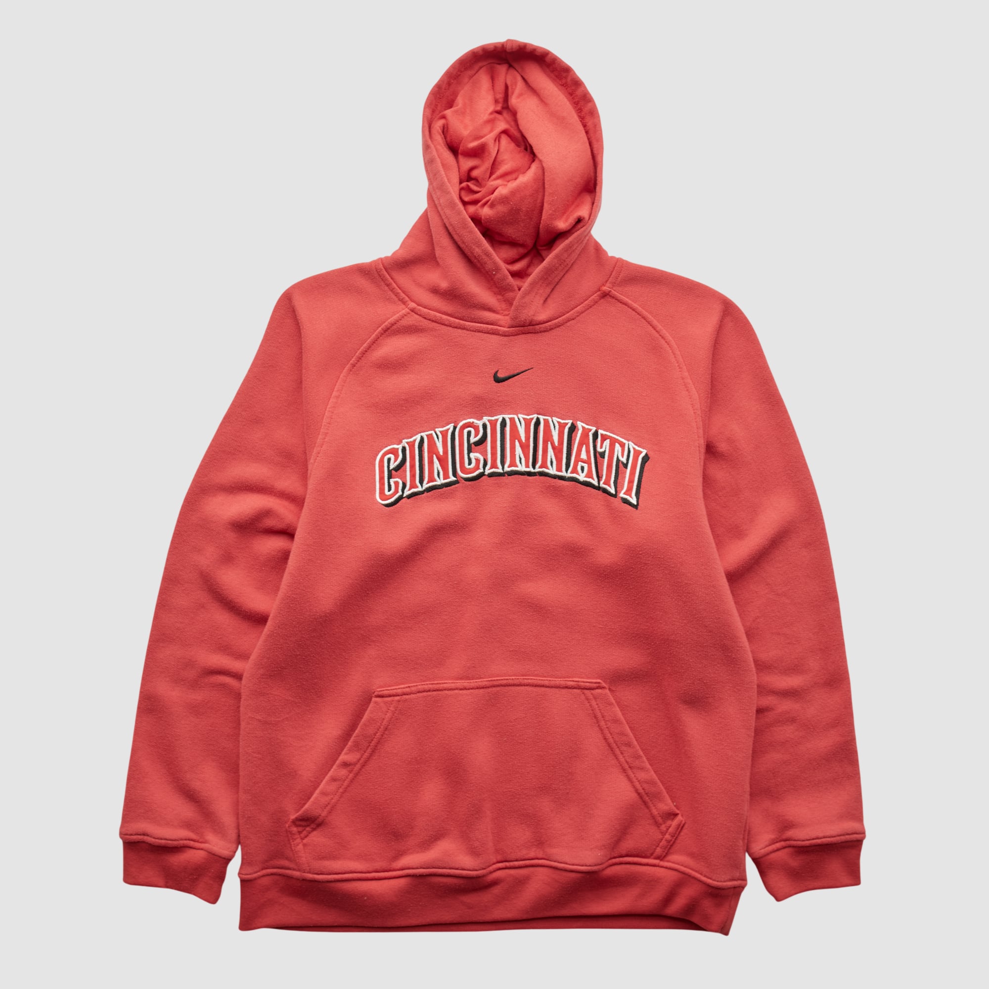 Cincinnati Bearcats Nike 2000s Hooded Pullover Sweatshirt - Red - XS by Fanatics Real Vintage