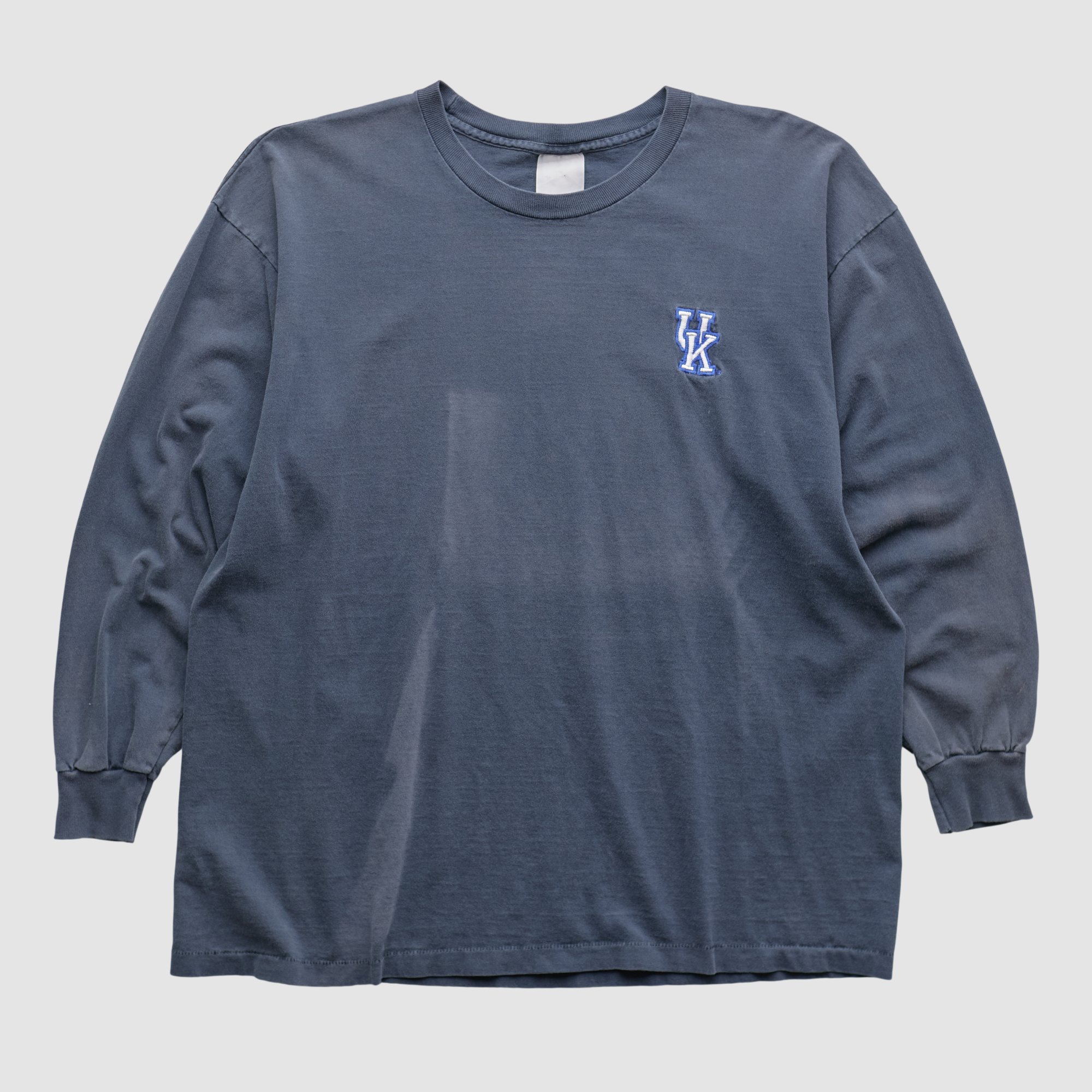 Kentucky Wildcats 90s Long Sleeve T-shirt - Gray - M by Fanatics Real Vintage