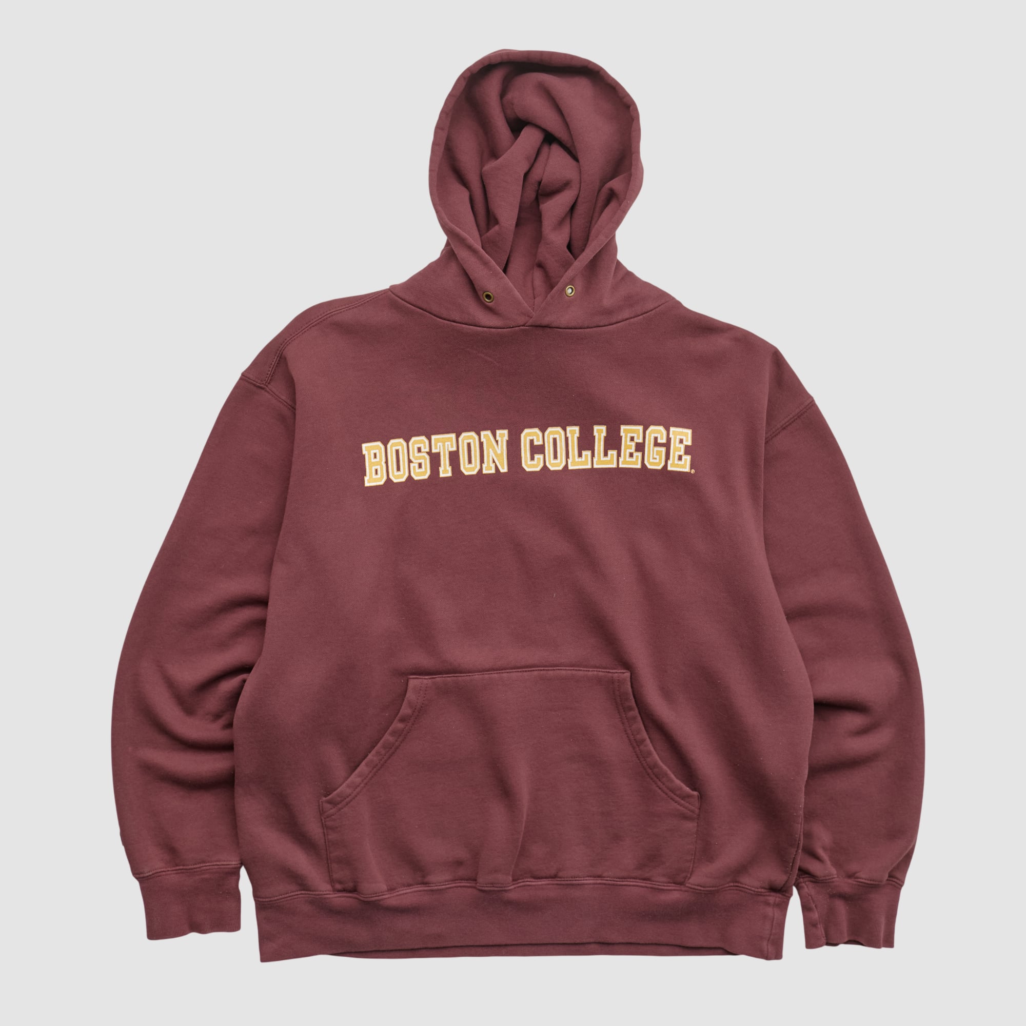 Boston College Eagles Jansport 2000s Hooded Pullover Sweatshirt - Maroon - M by Fanatics Real Vintage