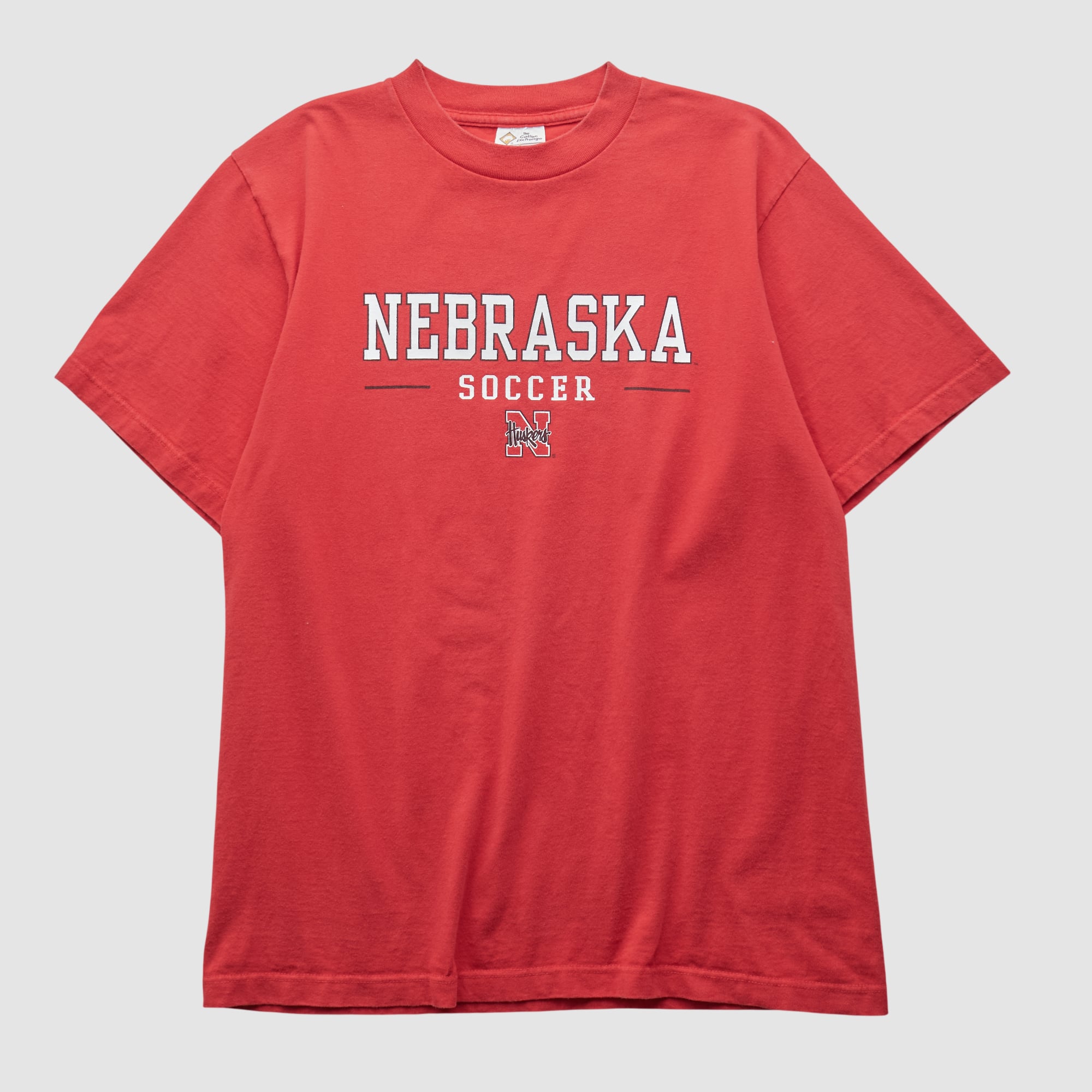 Nebraska Huskers Cotton Exchange 2000s T-shirt - Red - S by Fanatics Real Vintage