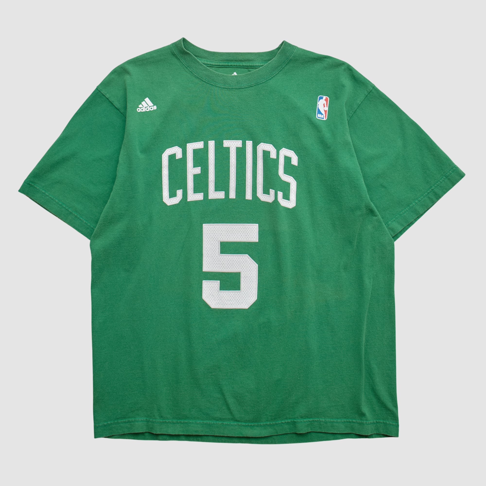 Boston Celtics Adidas 2000s T-shirt - Green - S by Fanatics Real Vintage