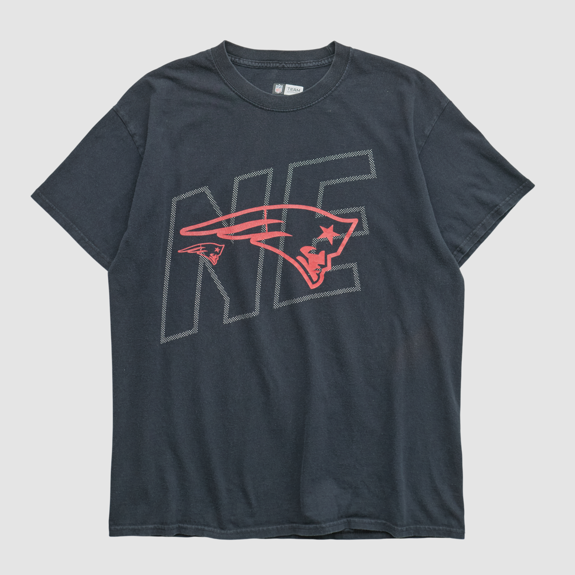 New England Patriots NFL 2010s T-shirt - Black - S by Fanatics Real Vintage