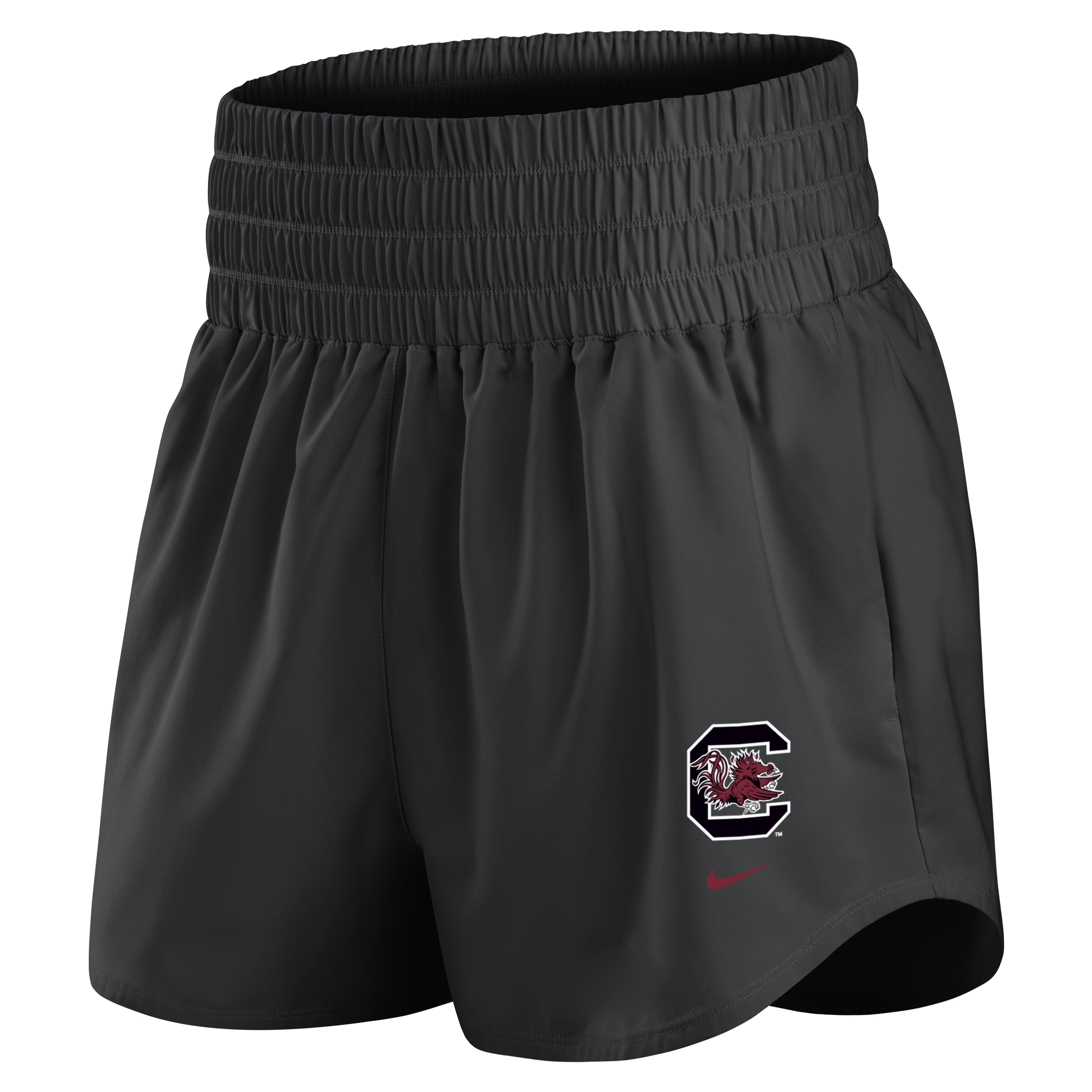 Women's Nike Black South Carolina Gamecocks Dri-FIT Ultra High-Waisted Shorts