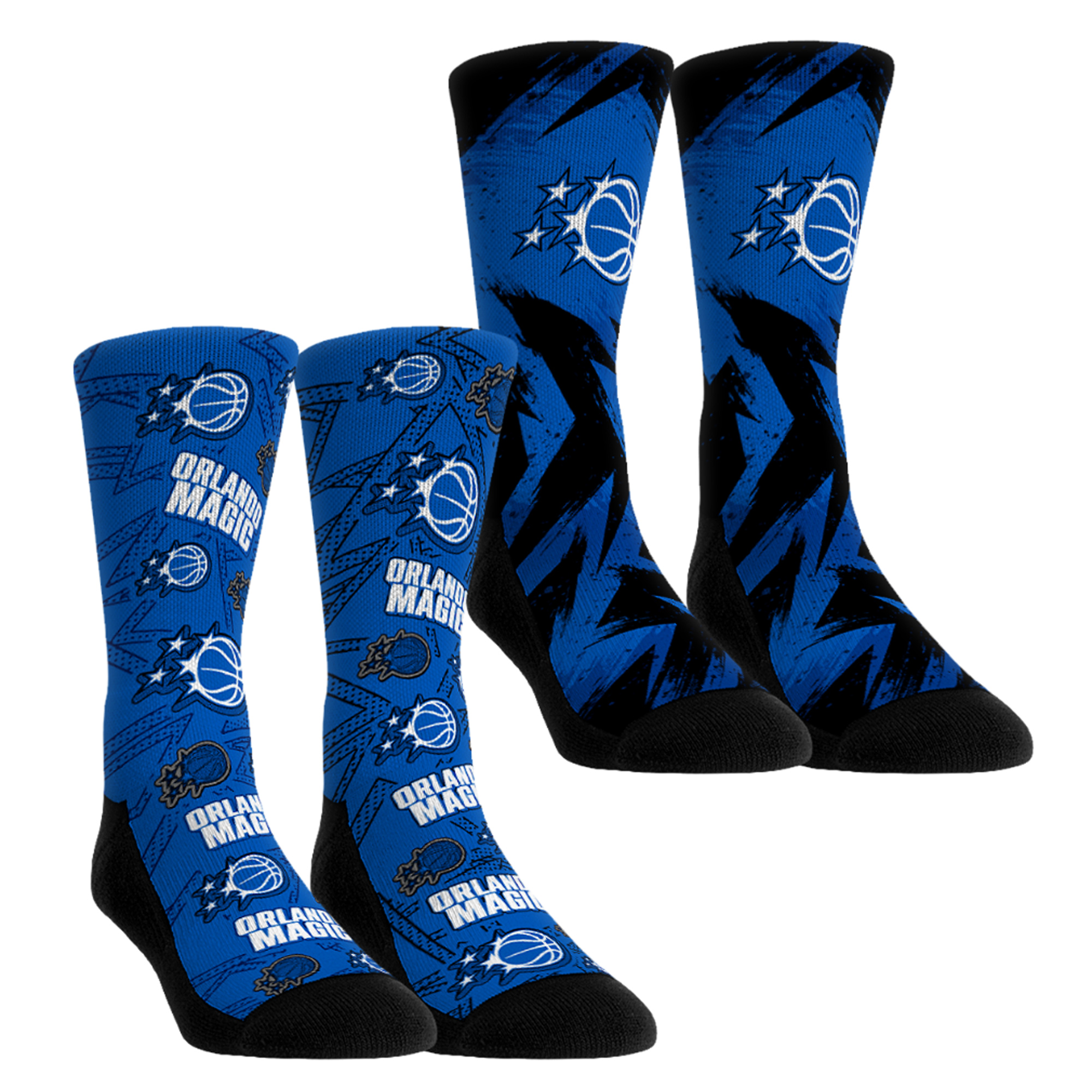 Youth Rock Em Blue Orlando Magic Game Day 2-Pack Crew Socks