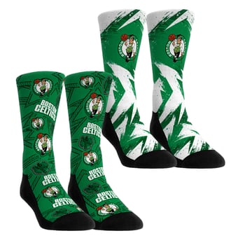 Youth Rock Em  Green Boston Celtics Game Day 2-Pack Crew Socks