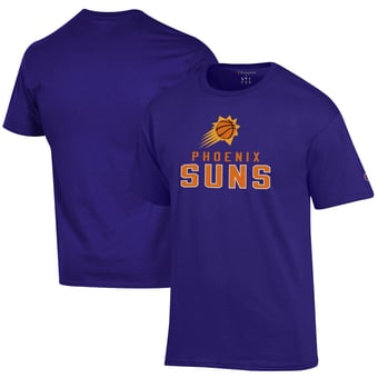 Men's Champion Purple Phoenix Suns Jersey Cotton T-Shirt