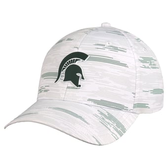 Unisex Ahead Green/White Michigan State Spartans The Zone Adjustable Hat