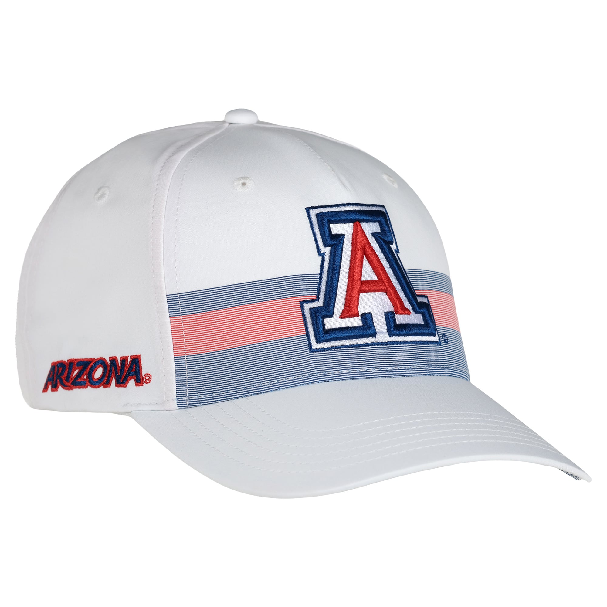 Unisex Ahead White Arizona Wildcats The Sideline Adjustable Hat