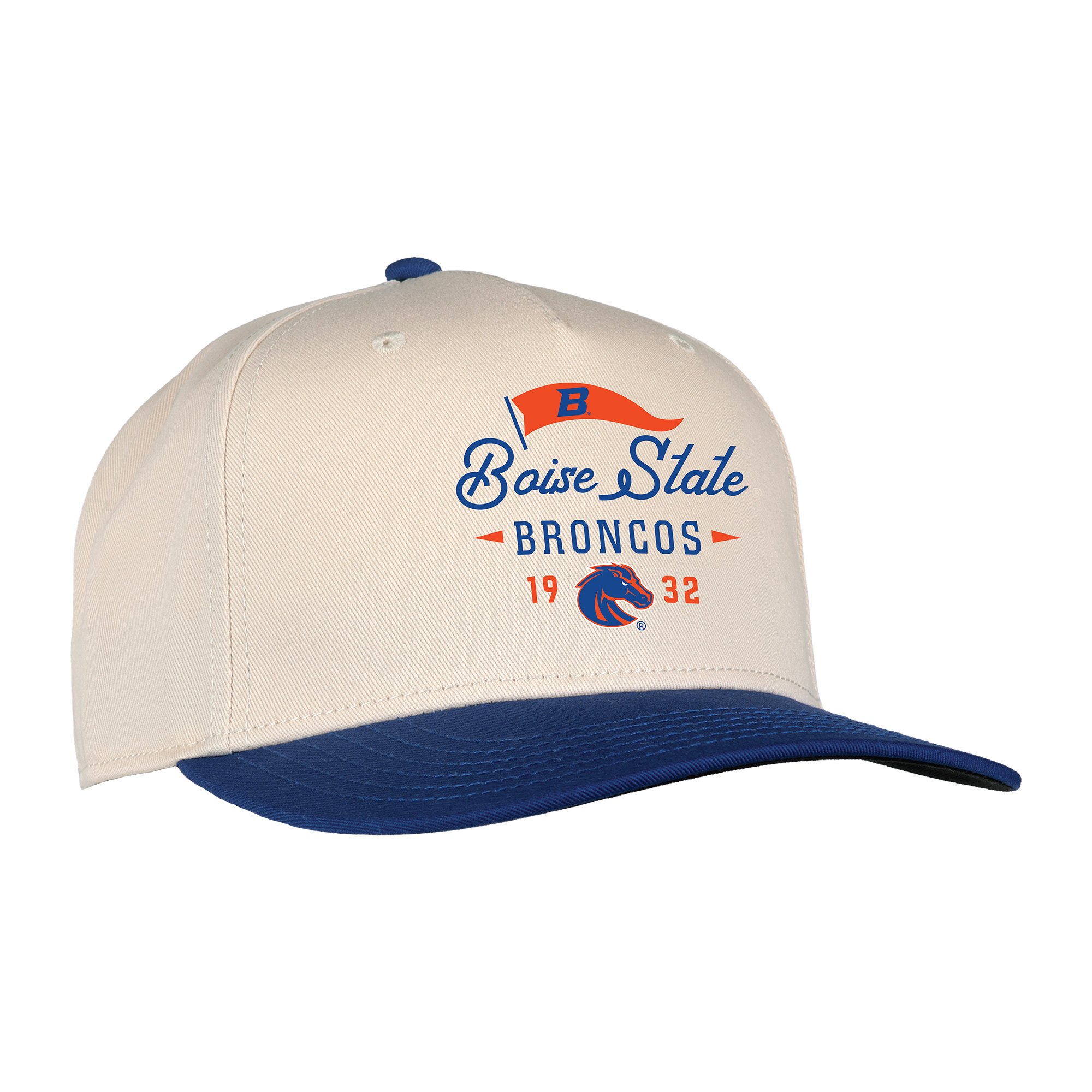 Unisex Ahead Cream Boise State Broncos The 1995 Adjustable Hat