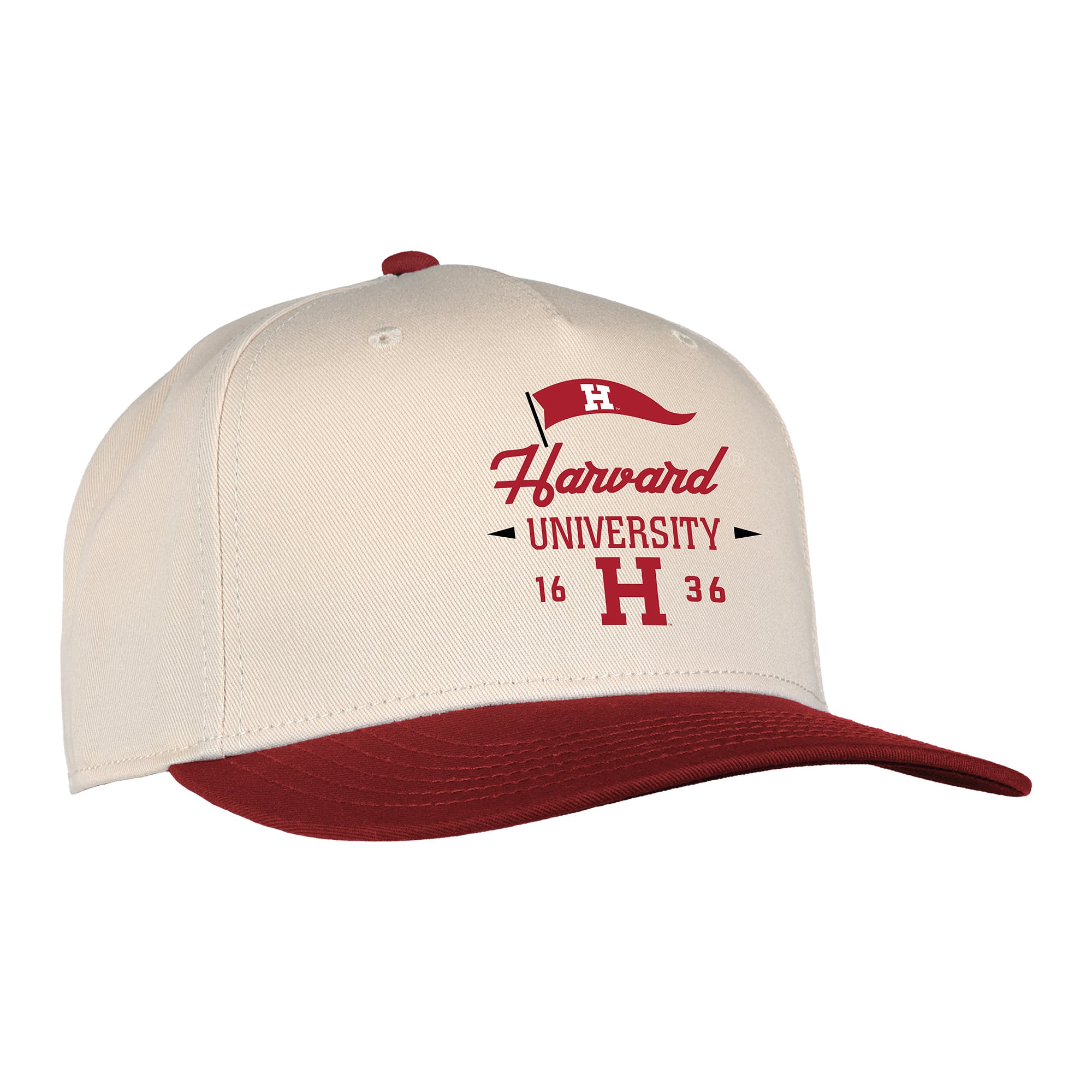 Unisex Ahead  Cream Harvard Crimson The 1995 Adjustable Hat
