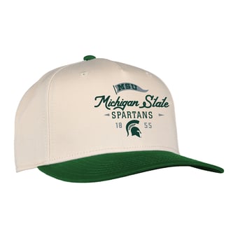 Unisex Ahead  Cream Michigan State Spartans The 1995 Adjustable Hat