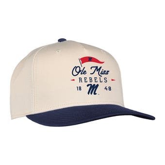Unisex Ahead  Cream Ole Miss Rebels The 1995 Adjustable Hat