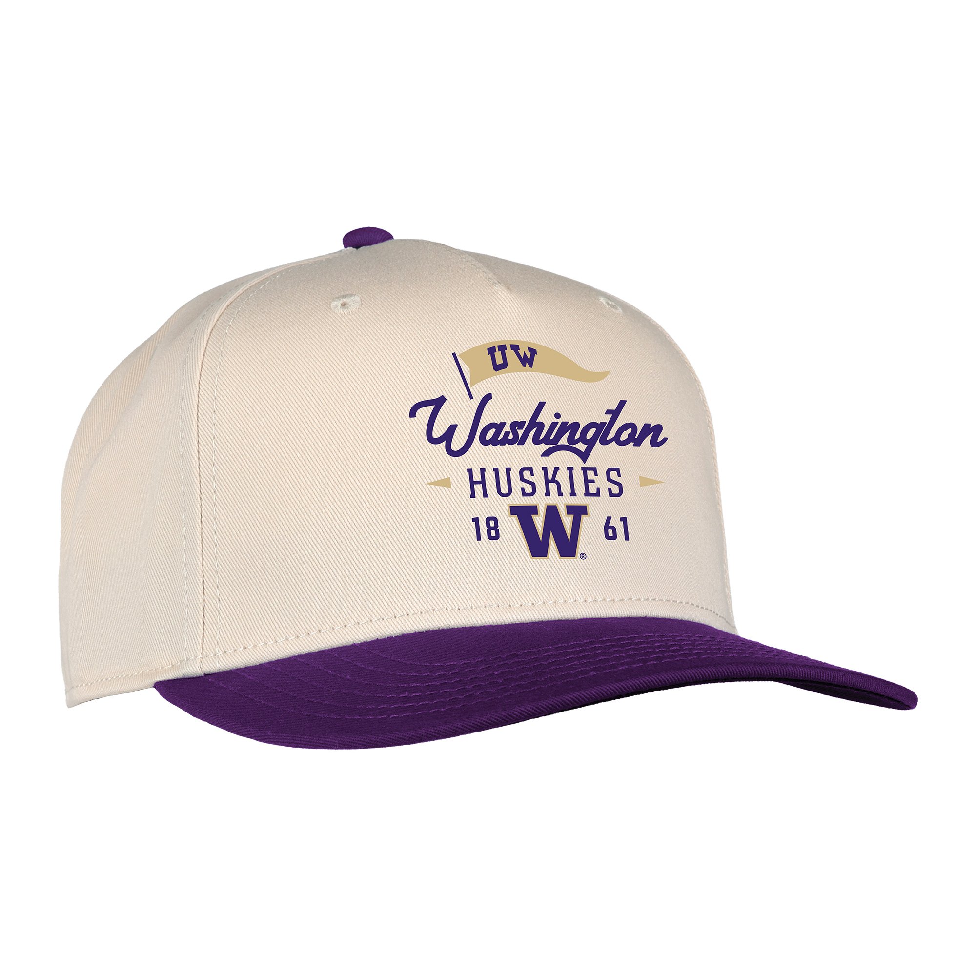 Unisex Ahead Cream Washington Huskies The 1995 Adjustable Hat