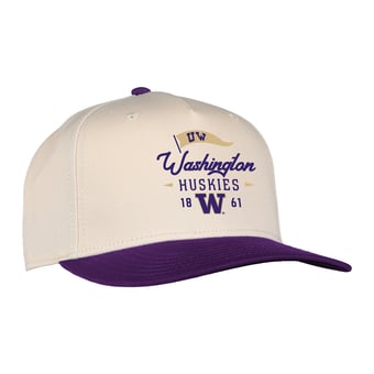 Unisex Ahead  Cream Washington Huskies The 1995 Adjustable Hat