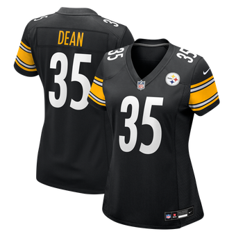 Women's Nike Jamel Dean  Black Pittsburgh Steelers Team Game Jersey