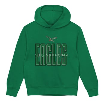 Preschool Outerstuff Kelly Green Philadelphia Eagles Field General Fleece Hoodie