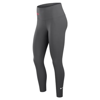 Women's Nike Gray Ole Miss Rebels One Dri-FIT High-Rise Leggings