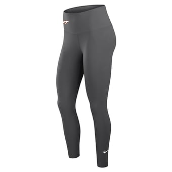 Women's Nike Gray Virginia Tech Hokies One Dri-FIT High-Rise Leggings