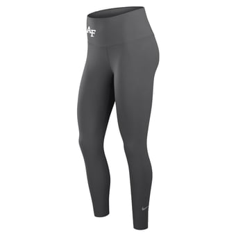 Women's Nike Gray Air Force Falcons One Dri-FIT High-Rise Leggings