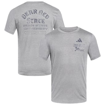 Men's adidas Gray Penn State Nittany Lions Dear Old State Blend T-Shirt