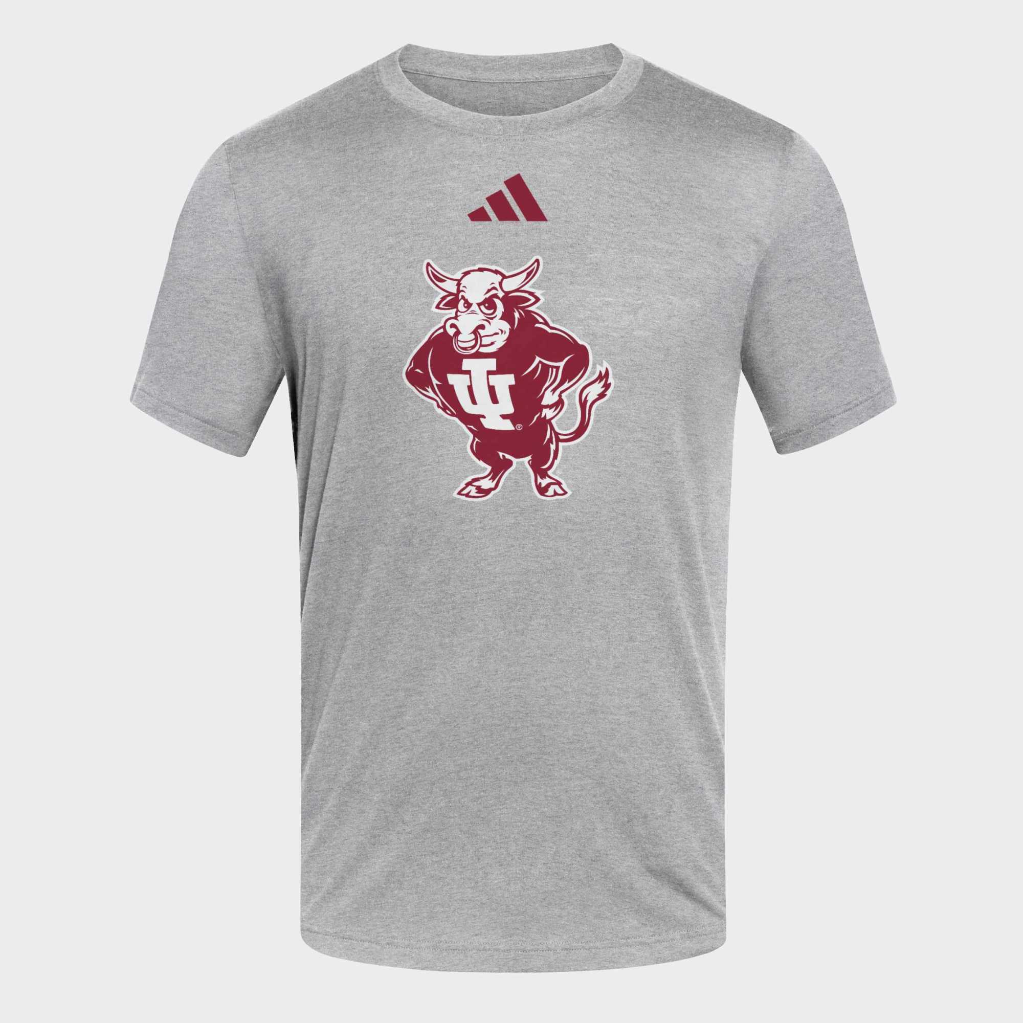 Men's adidas  Gray Indiana Hoosiers Vault Blend T-Shirt