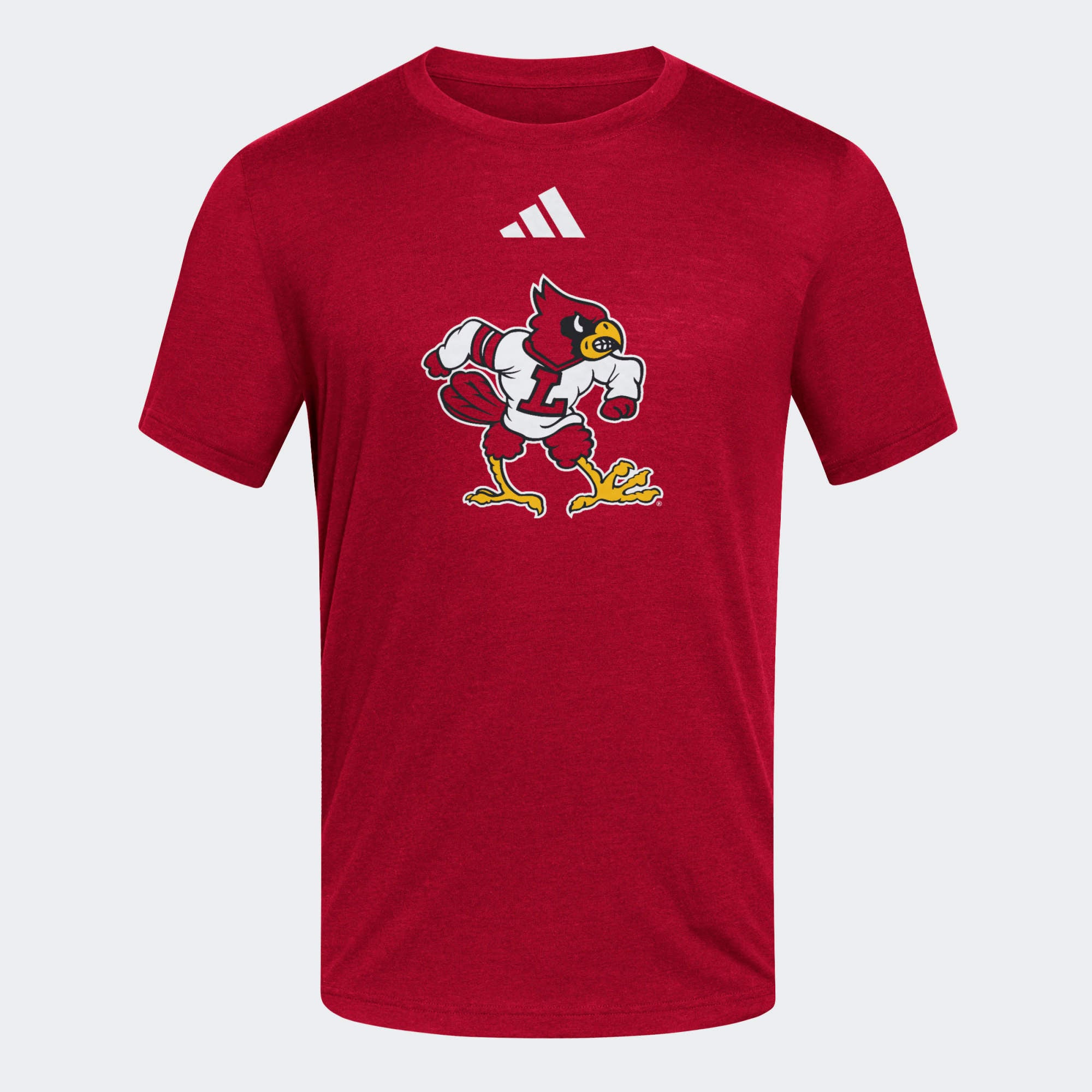 Men's adidas  Red Louisville Cardinals Vault Blend T-Shirt