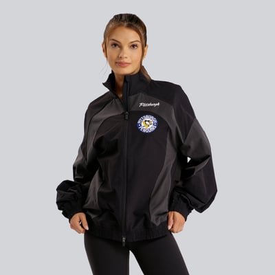 Women's lululemon Black Pittsburgh Penguins Golden Hour Color Block Train Jacket