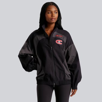 Women's lululemon Black Montreal Canadiens Golden Hour Color Block Train Jacket