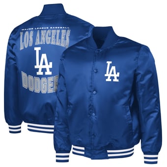 Men's G-III Sports by Carl Banks  Royal Los Angeles Dodgers Adaptive Full-Snap Varsity Jacket