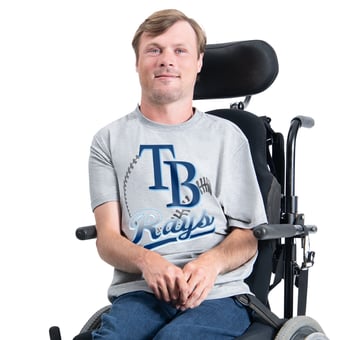 Men's G-III Sports by Carl Banks  Gray Tampa Bay Rays Adaptive Shadow Pitch T-Shirt