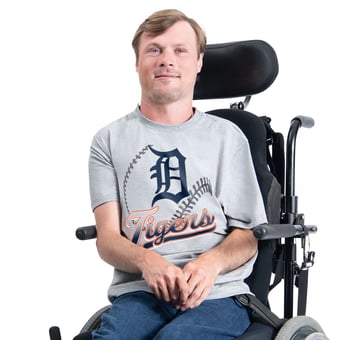 Men's G-III Sports by Carl Banks  Gray Detroit Tigers Adaptive Shadow Pitch T-Shirt